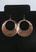 Round Metal Earrings