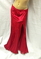 Velvet Mermaid Skirt w/ Side Slit
